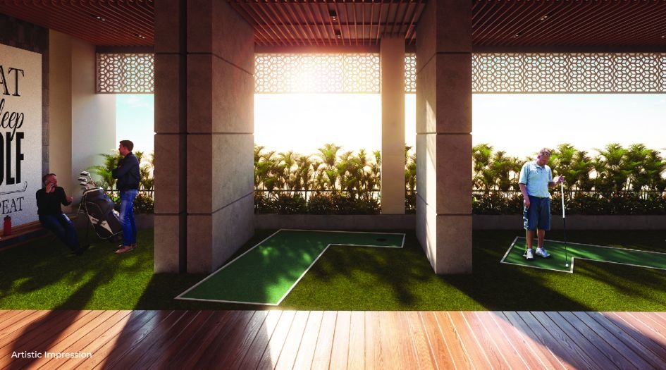 Empyrean-Leela-Amenities-Golf-putting-Ground