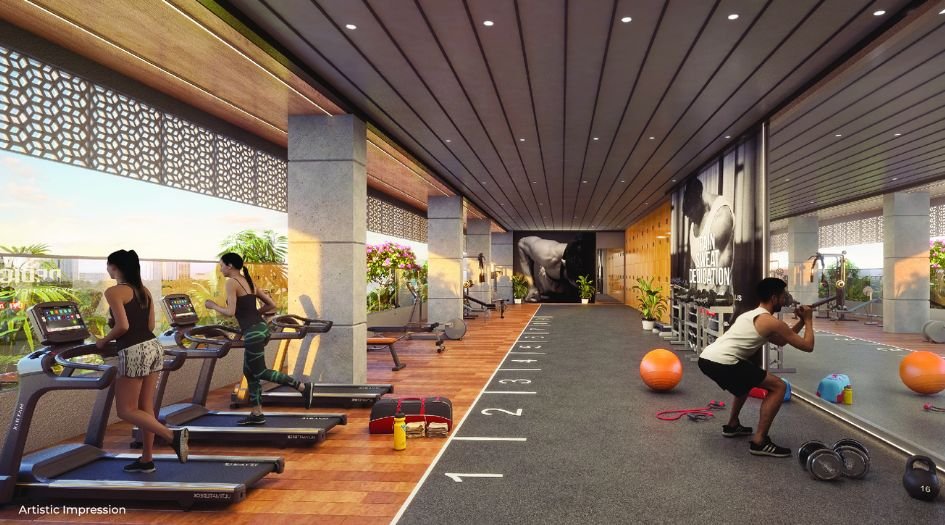 Empyrean-Leela-Amenities-Gymnasium